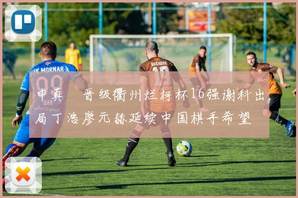 申真谞晋级衢州烂柯杯16强谢科出局丁浩廖元赫延续中国棋手希望