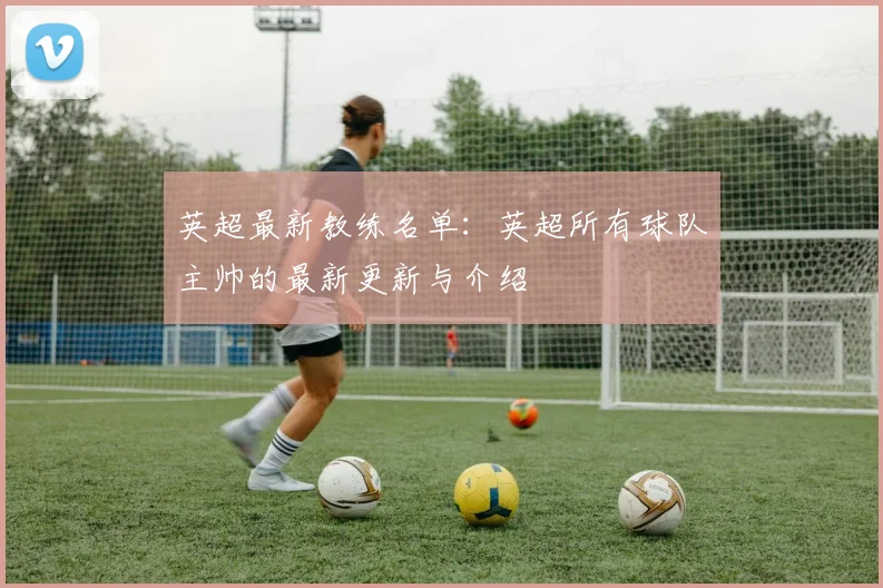 英超最新教练名单：英超所有球队主帅的最新更新与介绍